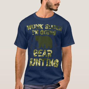 T-shirt Chasse aux ours Chasse aux animaux sauvages Chasse