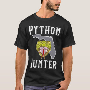T-shirt Chasse aux pythons envahissants en Floride