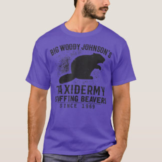 T-shirt Chasse Big Woody Johnsons Taidermy Farce