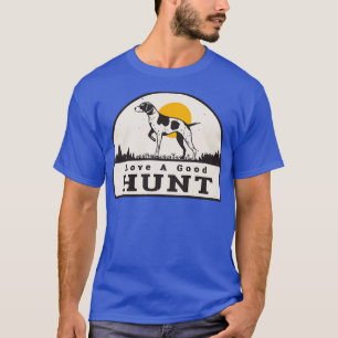 T-shirt Chasse Chien Bonne Chasse Chasse Vintage Chasseur