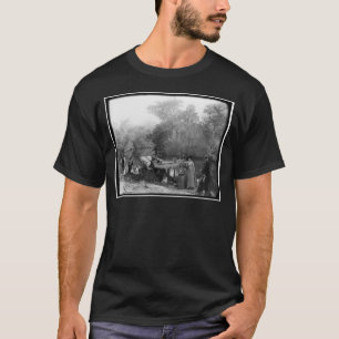 T-shirt Chasse d'alligator, rivière de Tomoka, la Floride