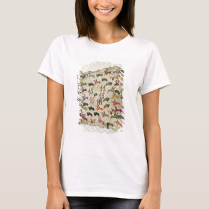 T-shirt Chasse de Buffalo (colorant sur l'élan-peau)