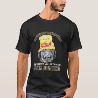 T-shirt Chasse De Canard Drôle Parfois Vous Mangez Chips C