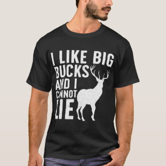 T-shirt Chasse De Cerfs Art Pour Hommes Papa Chasseur Faun