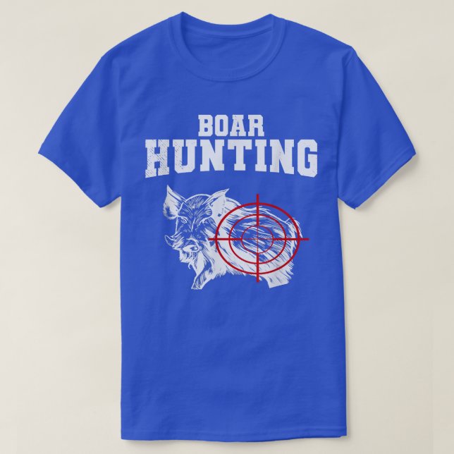 T-shirt Chasse de sangliers sauvages Razorback Chasseur de (Design devant)
