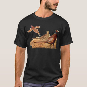 T-shirt Chasse évasive d'oiseau de faisan