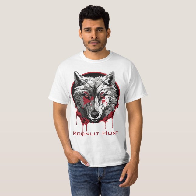 T-shirt Chasse Lune (Devant entier)