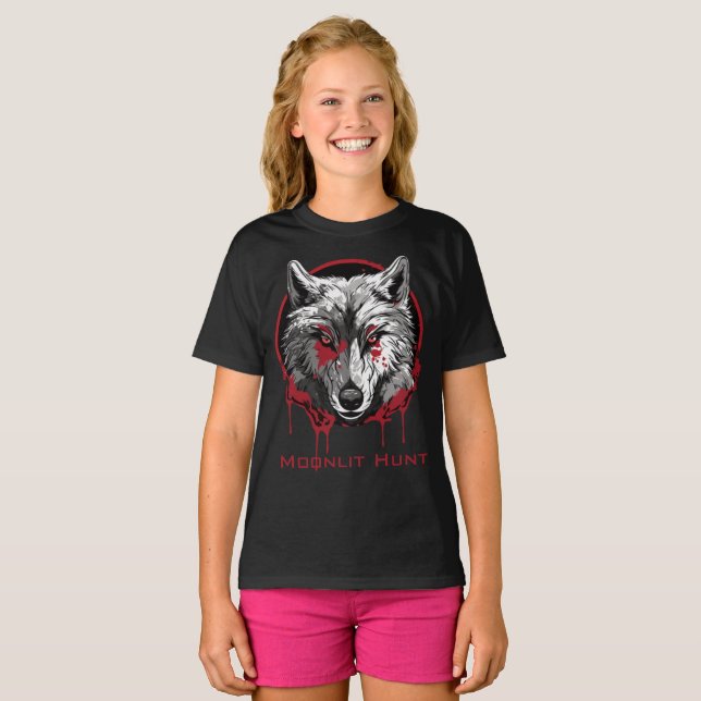 T-shirt Chasse Lune (Devant entier)