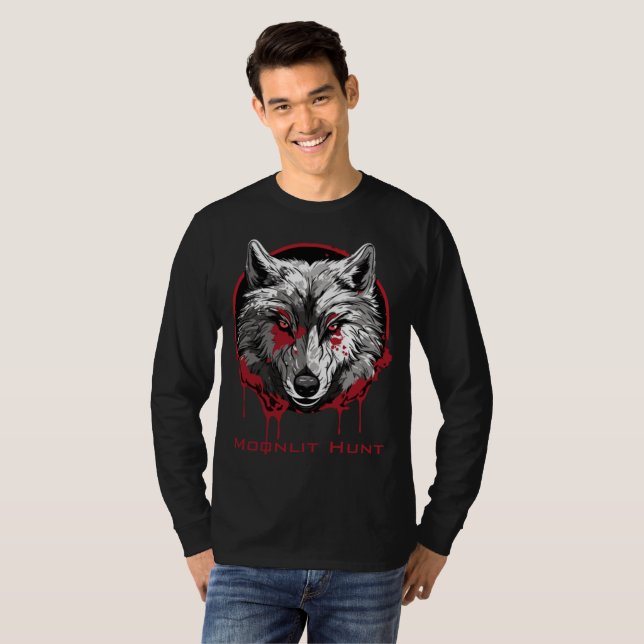 T-shirt Chasse Lune (Devant entier)