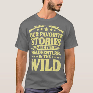 T-shirt Chasse Nos Histoires Favorites Chasse Aux Cerfs 1