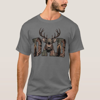 T-shirt Chasse papa garçon Fête des pères de 