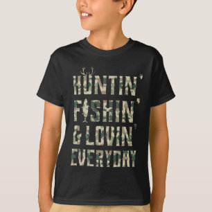 T-shirt Chasse Pêche Aimant Chaque Jour Chemise