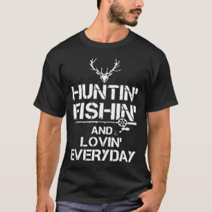 T-shirt Chasse Pêche Aimant Quotidien Drôle unique Outdo