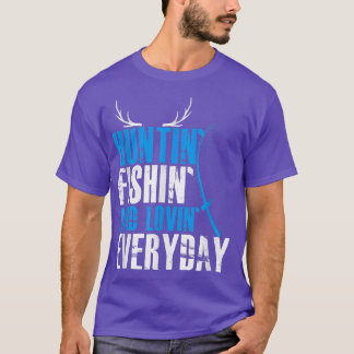 T-shirt Chasse Pêche et Amour au quotidien