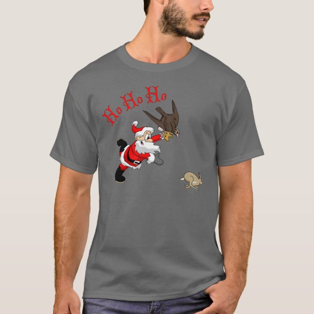 T-shirt Chasse Père Noël (Devant)