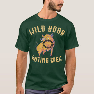 T-shirt Chasse-sangliers Équipage de chasse-sanglier Sauva
