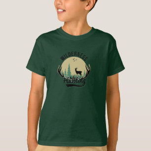 T-shirt Chasse sauvage aux cerfs