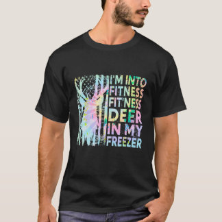 T-shirt Chasse Tee I'm In Fitness Deer Freezer Funny Hu