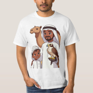 T-shirt Chasse traditionnelle aux faucons des Arabes