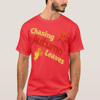 T-shirt Chasser les feuilles d'automne