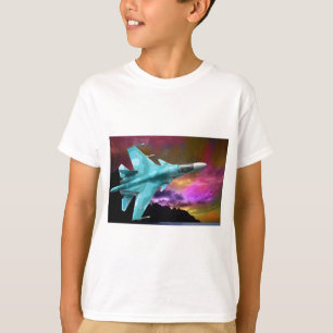 T-shirt Chasseur à réaction supersonique de Sukhoi Su-47