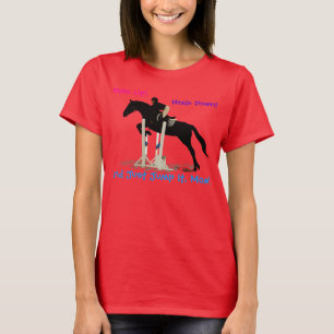 T-shirt Chasseur amusant / Jumper Cheval équestre Chemise