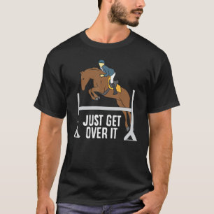 T-shirt Chasseur Cheval Jumper Cheval équestre Love Horses