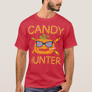 T-shirt Chasseur de bonbons Halloween drôle 70