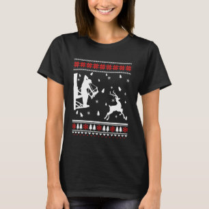 T-shirt Chasseur de boue affreux pull de Noël Bowhunter Ar