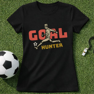 T-shirt Chasseur de Buts Énergie de Match de Football