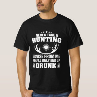 T-shirt Chasseur de cerfs Boire