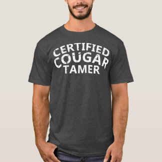 T-shirt Chasseur de cougar Tamer Cougar certifié Mens