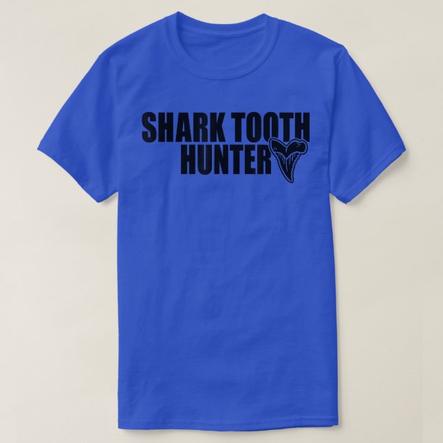 T-shirt Chasseur de dents de requin Paléontologie de requi (Design devant)