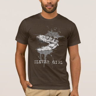 T-shirt Chasseur de dinosaure - affligé