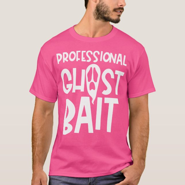 T-shirt Chasseur de fantômes Paranormal appât drôle Enquêt (Devant)