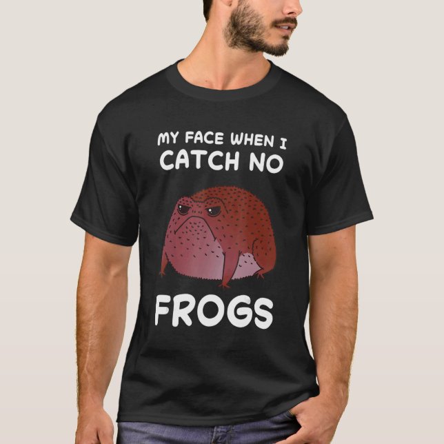 T-shirt Chasseur de grenouille Love Toad Frog Chasseur Amp (Devant)