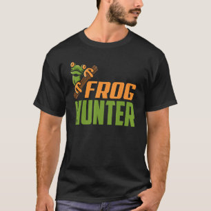 T-shirt Chasseur de grenouilles attrapeur d'amphibiens gar