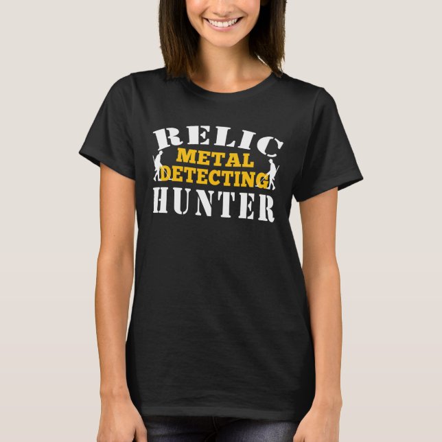 T-shirt Chasseur de métaux reliques - Chasse au trésor amu (Devant)