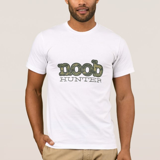 T-shirt chasseur de noob (Devant)