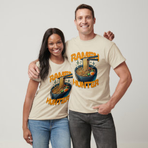 T-shirt Chasseur de Ramen – Amoureux de nouilles japonaise