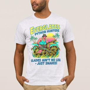 T-shirt Chasseur de serpents des Everglades Floride
