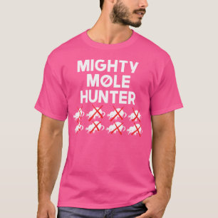 T-shirt Chasseur de Taupe Puissant