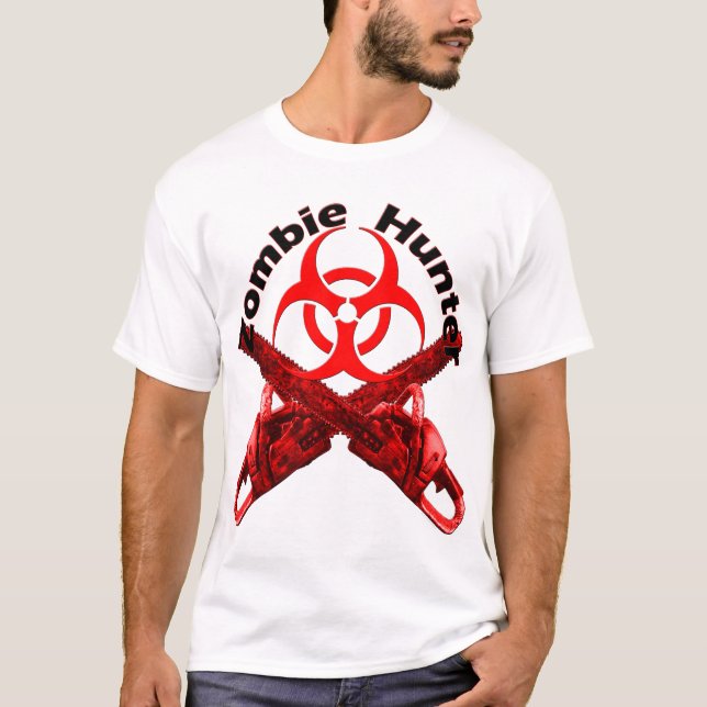 T-shirt Chasseur de zombi (Devant)