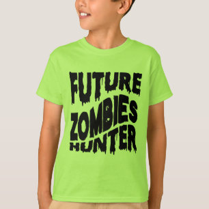 T-shirt Chasseur de zombies drôle futur Halloween