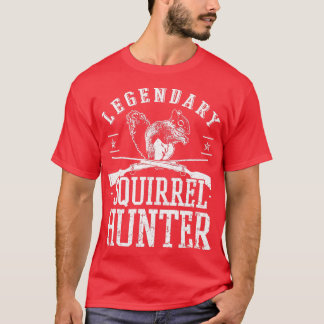 T-shirt Chasseur d'écureuils Riffle Chasse d'armes à feu C