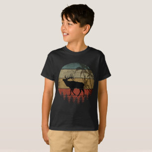 T-SHIRT CHASSEUR D'ÉLAN VINTAGE