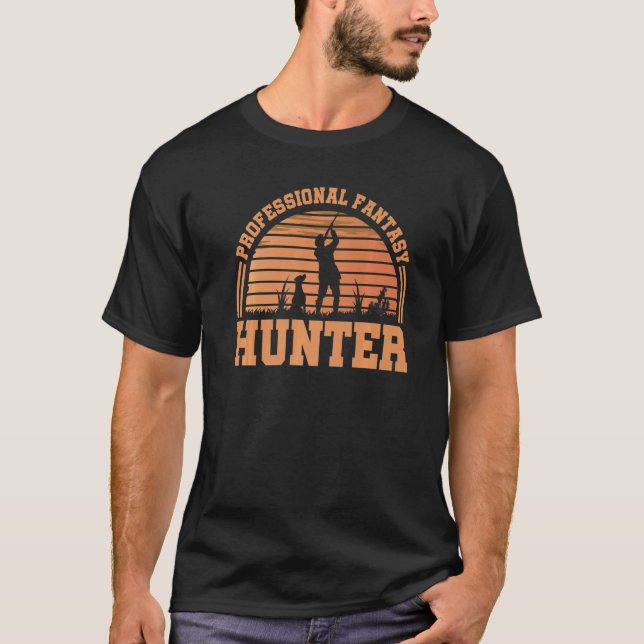 T-shirt Chasseur d'Imaginaire professionnel Retro Forest V (Devant)