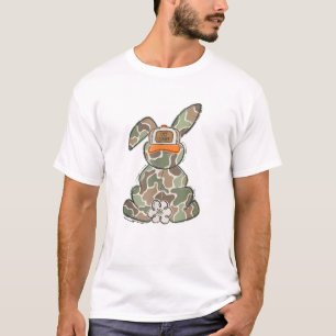 T-shirt Chasseur d'œufs Camo Pâques Tout-petit Jour de Pâq