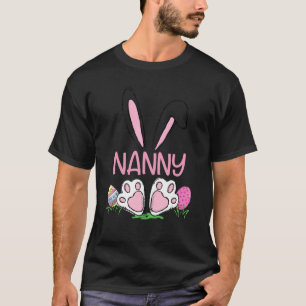 T-shirt Chasseur d'Oeufs Correspondant Mignonne Lapin Orei