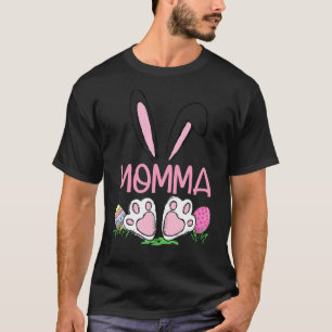 T-shirt Chasseur d'Oeufs Correspondante Mignonne Lapin Ore